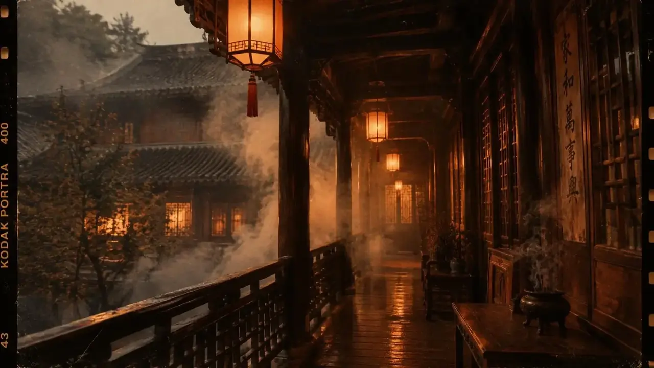 《重生嫡女：这一世我掌中馈》复古胶片风横版剧照